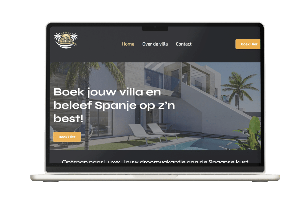 Website van vakantievillaspanje